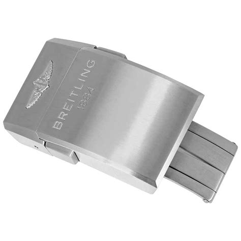 push button breitling|Breitling Stainless Steel Push Button Folding Buckle 20mm.